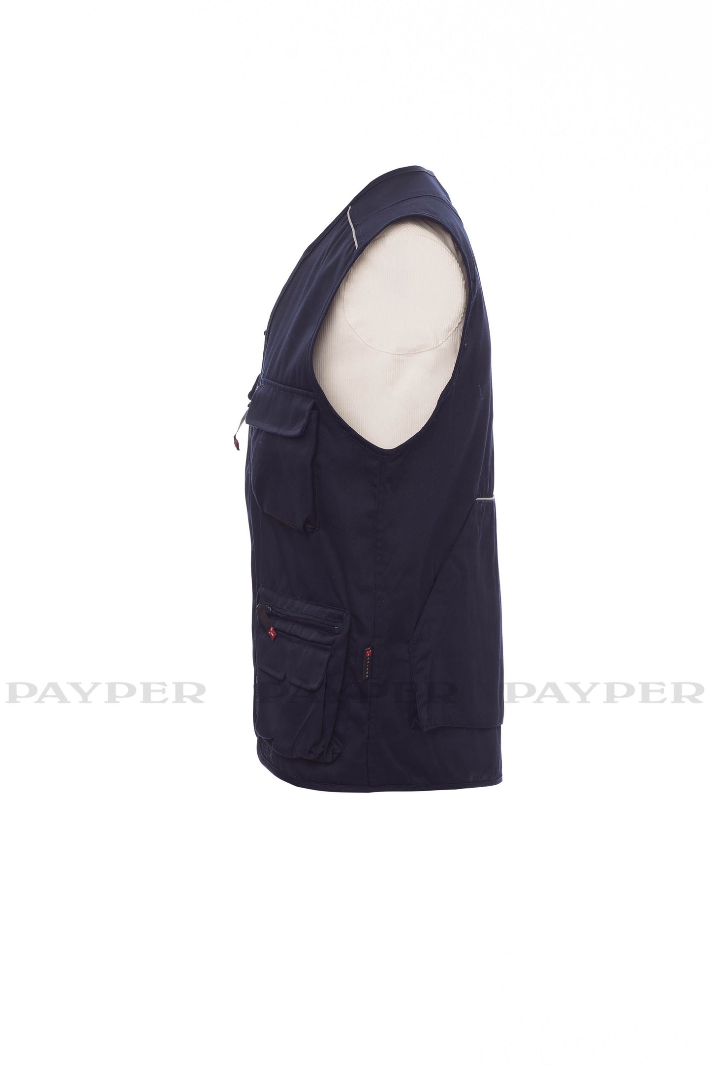 GILET MULTITASCHE PAYPER BLU NAVY