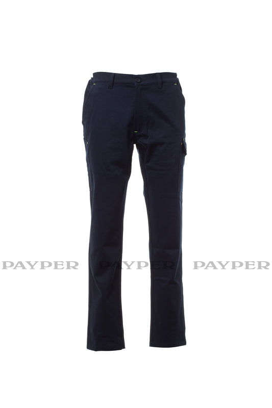 PANTALONE INVERNALE BLU MULTITASCHE POWER WINTER