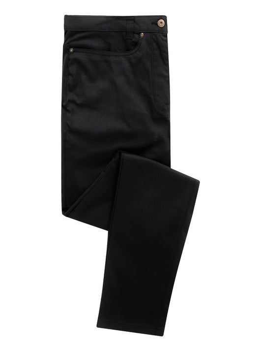 PANTALONE NERO ELASTICIZZATO UOMO