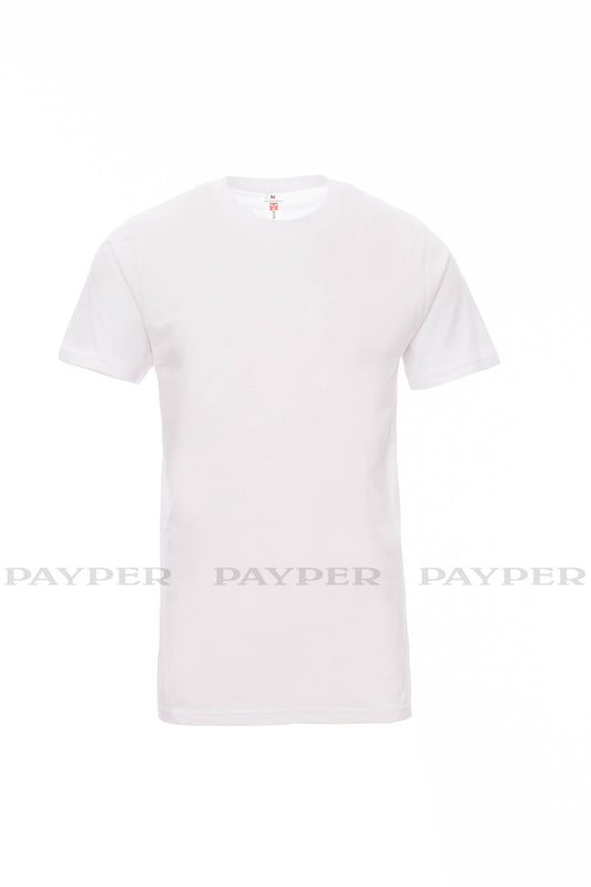 T-shirt bianca payper print