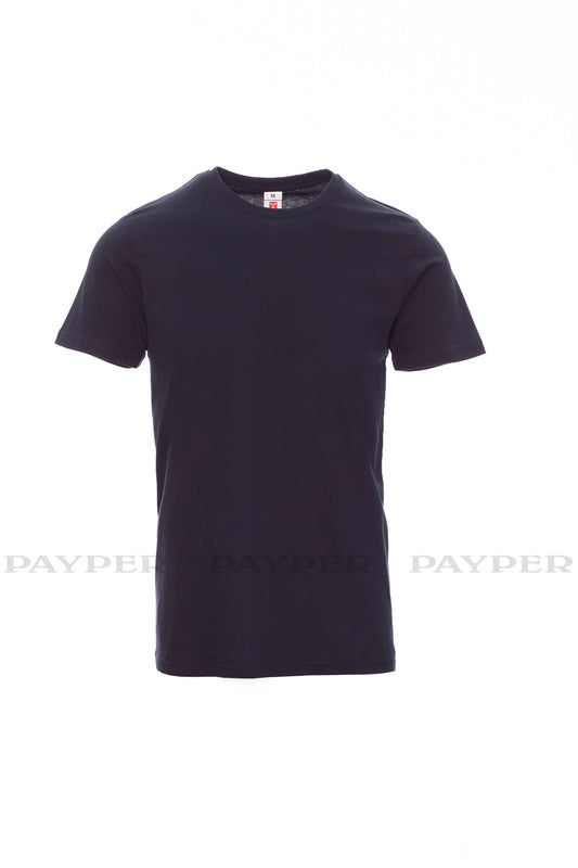 T-shirt blu navy payper print