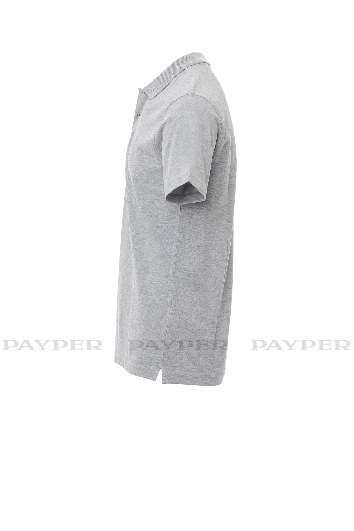 Polo manica corta Rome Payper grigio melange