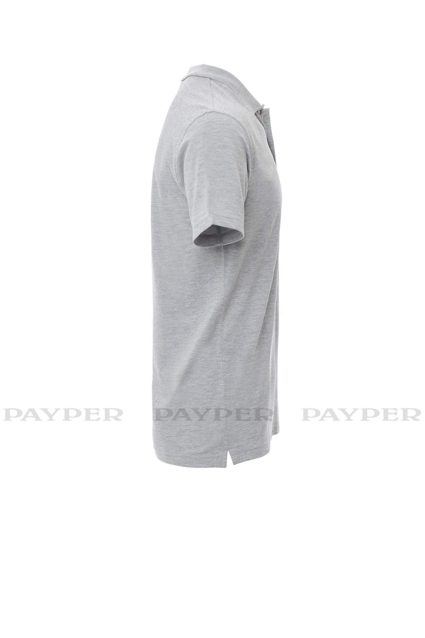 Polo manica corta Rome Payper grigio melange