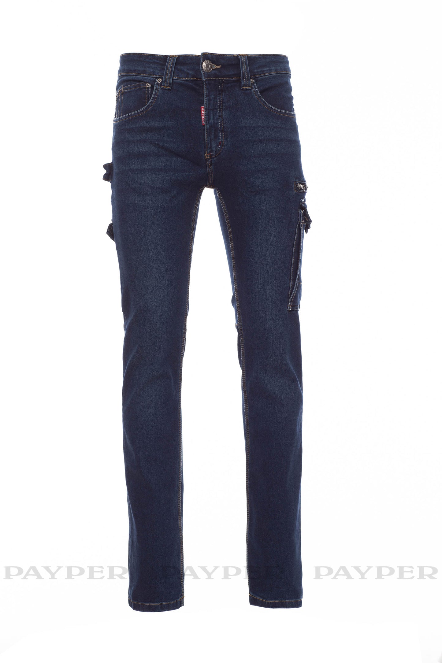 PANTALONE JEANS MULTITASCHE WEST
