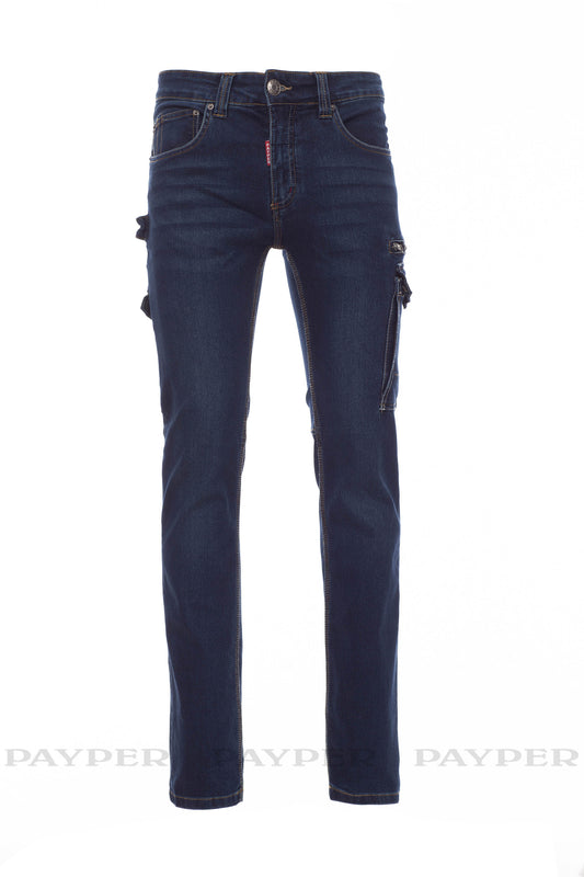 PANTALONE JEANS MULTITASCHE WEST