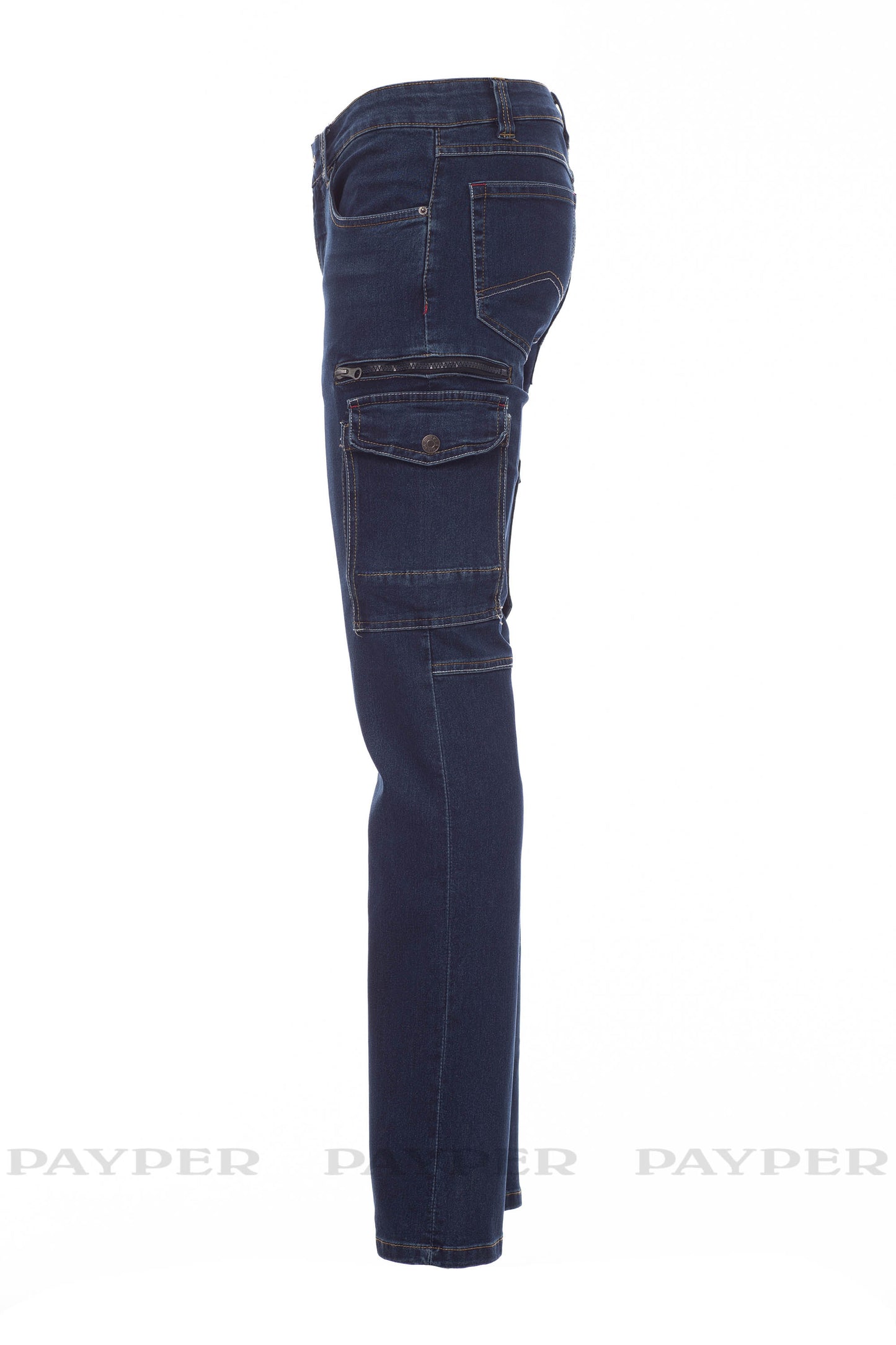 PANTALONE JEANS MULTITASCHE WEST