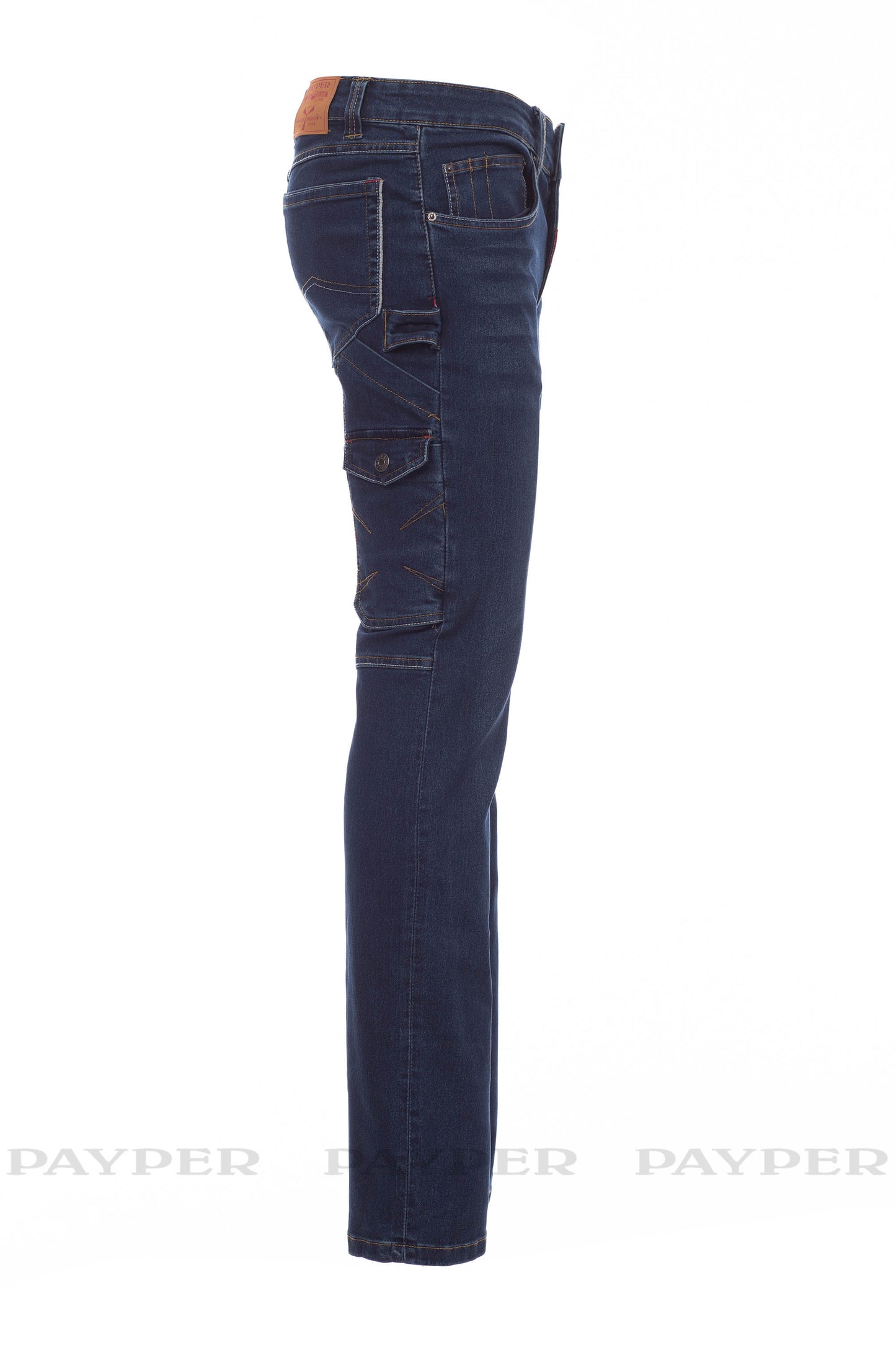 PANTALONE JEANS MULTITASCHE WEST