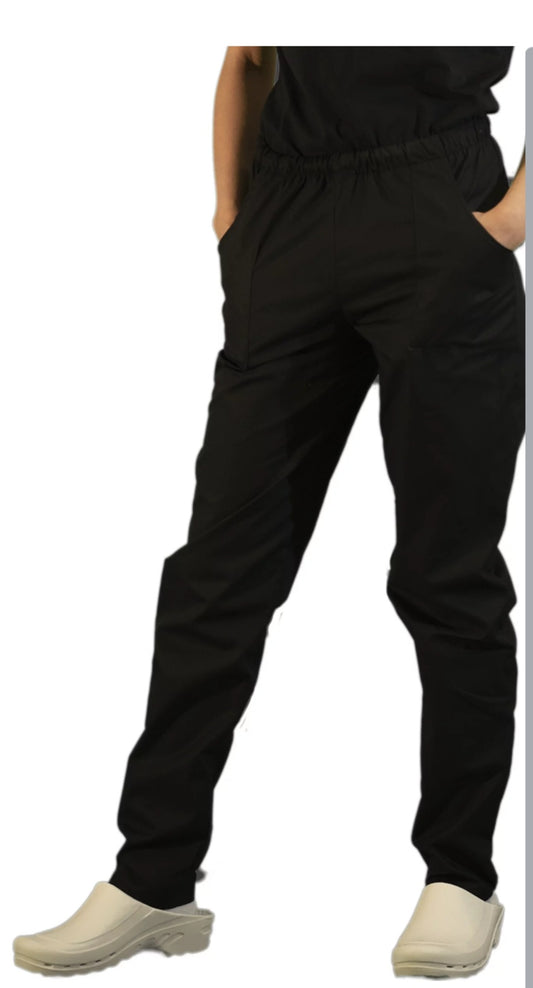 Pantalone nero con elastico