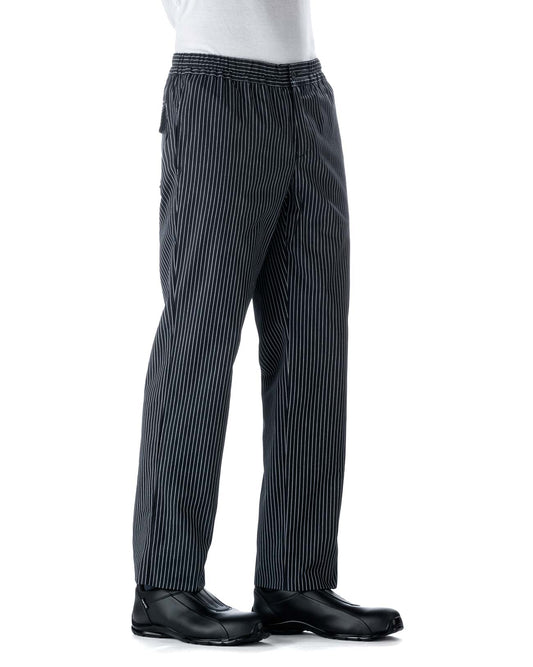 Pantalone da cucina gessato Carine