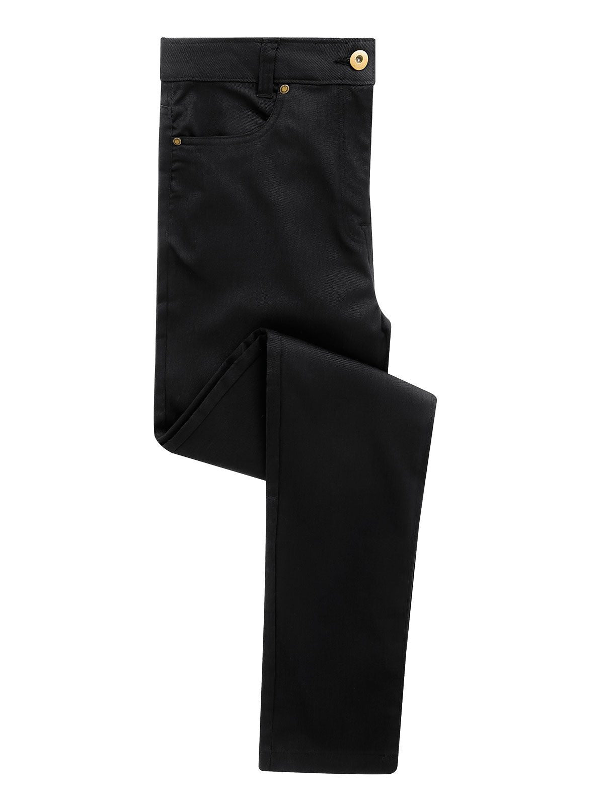 PANTALONE NERO ELASTICIZZATO DONNA