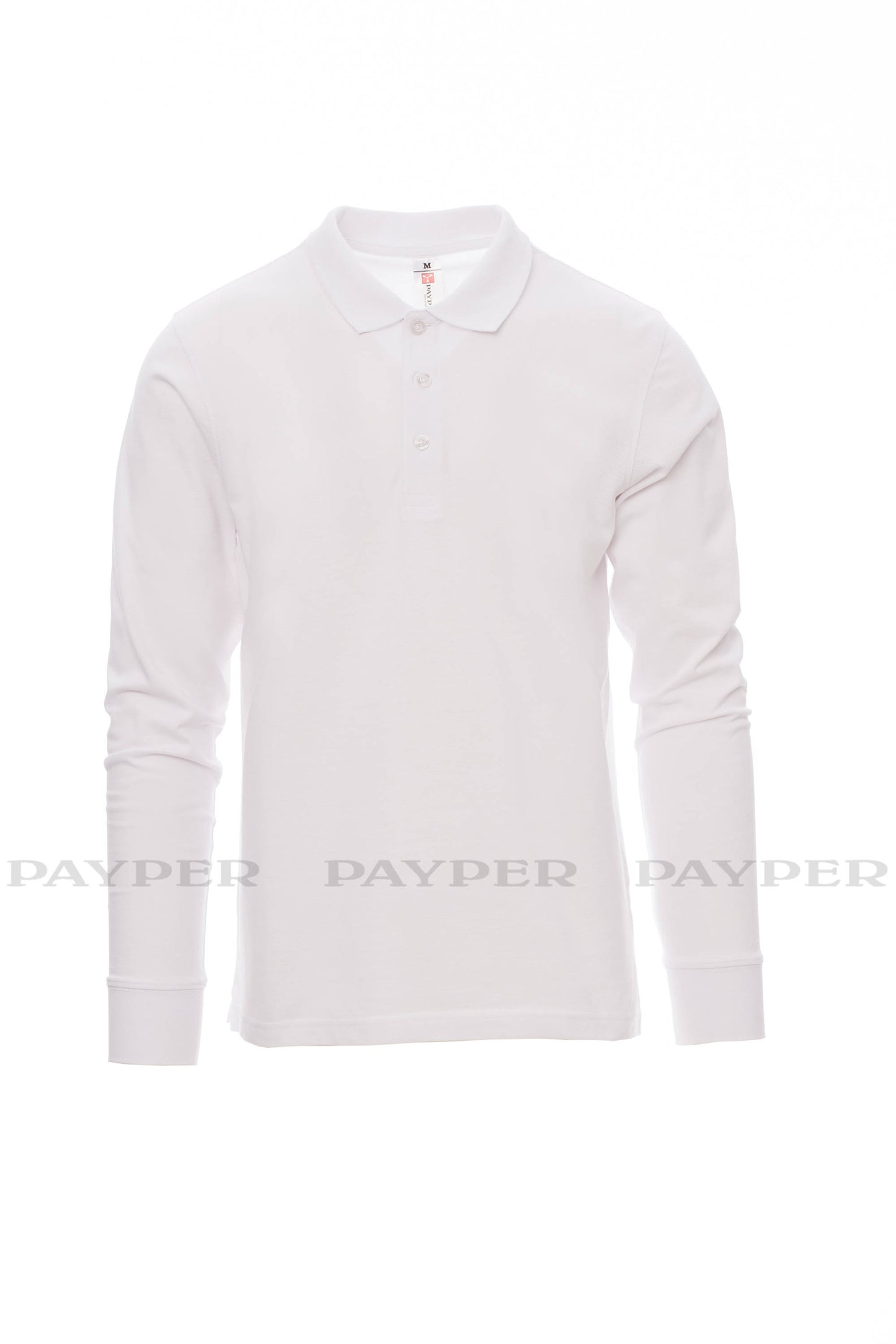 Polo manica lunga Verona Payper bianco